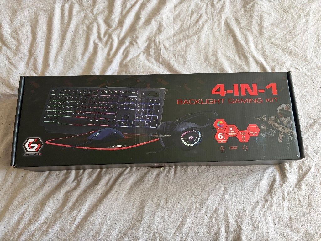 GMB Gaming 4-in-1 Gaming Kit – Nieuw in doos, Gaming toetsenbord, Nieuw, Ophalen of Verzenden, Qwerty