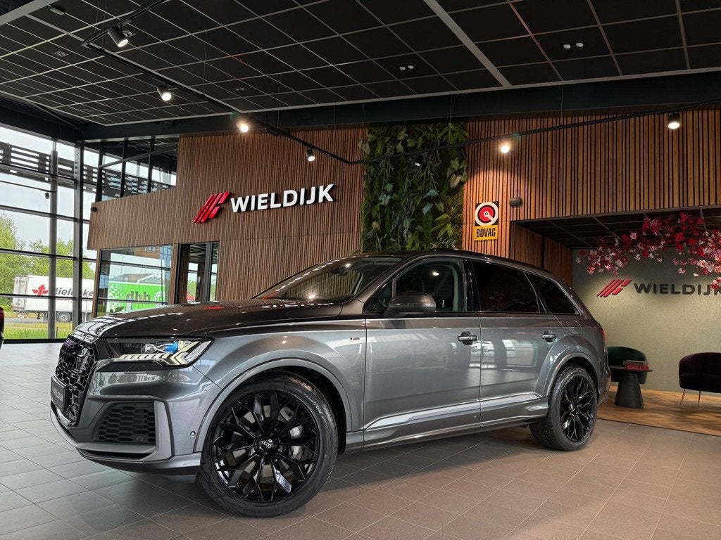 Audi Q7 55 TFSI e quattro Pro Line Plus S linePano elek trek, Automaat, 14 kWh, Gebruikt, Euro 6