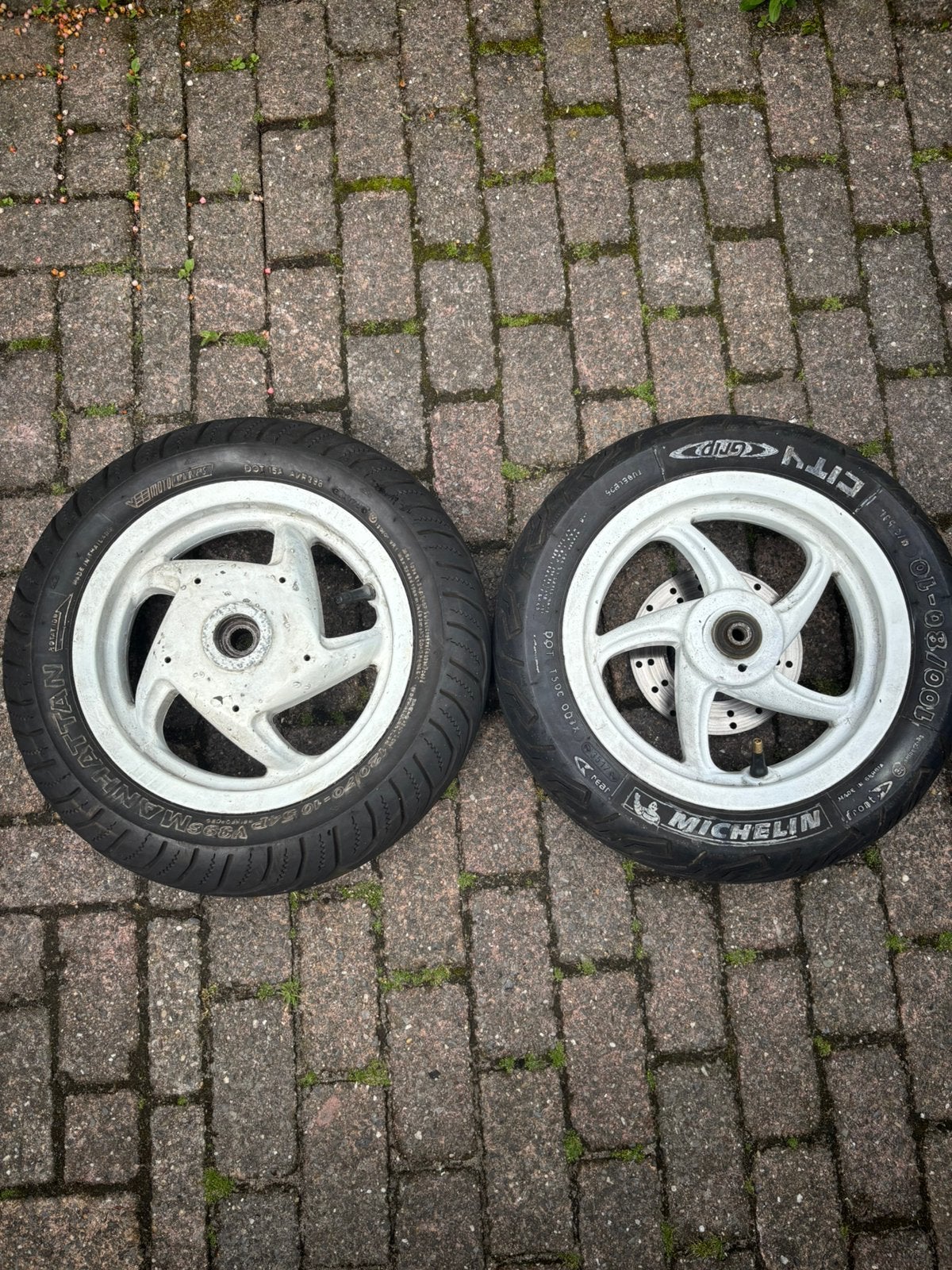 Zip type 3 velgen, Fietsen en Brommers, Brommeronderdelen | Scooters, Ophalen of Verzenden, Zo goed als nieuw, Overige typen, Piaggio