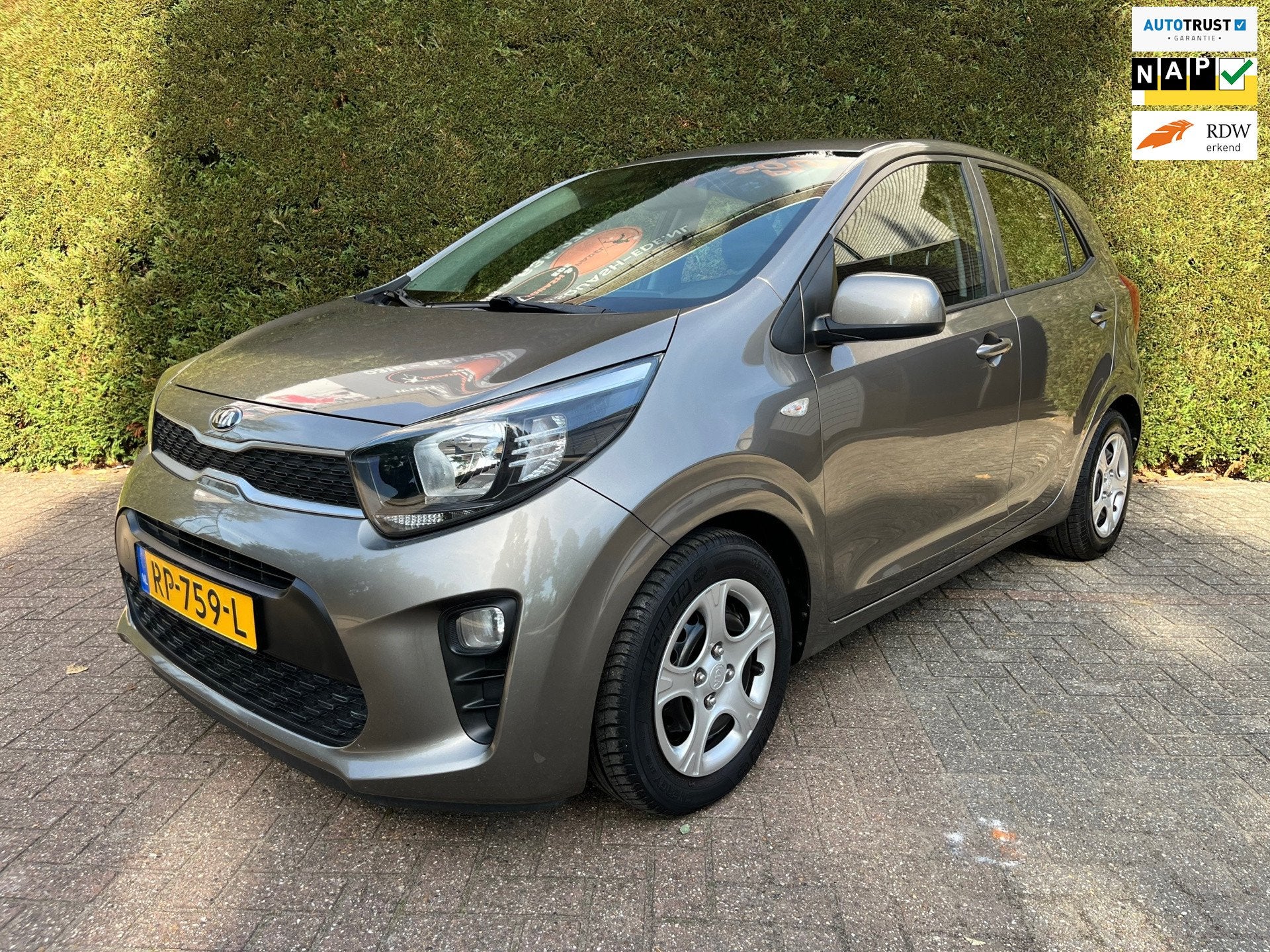 Kia Picanto 1.0 CVVT EconomyPlusLine Airco, 5deurs, Eerste e, Voorwielaandrijving, Electronic Stability Program (ESP), Gebruikt