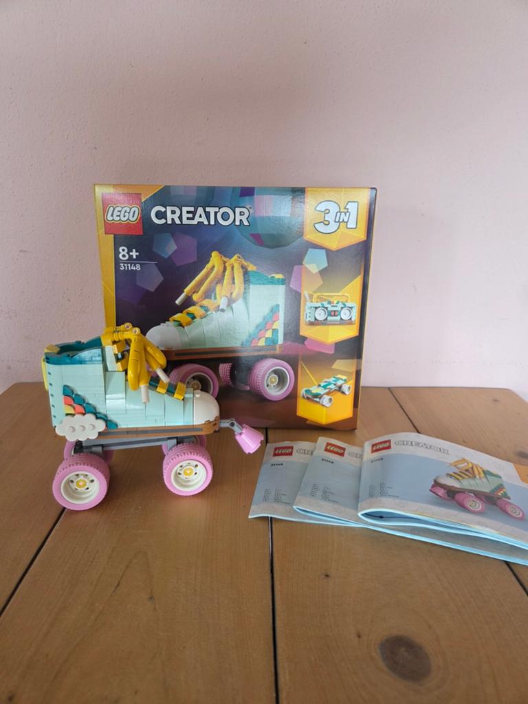Lego Creator 31148 Retro Roller Skate 3-in-1, Ophalen of Verzenden, Zo goed als nieuw