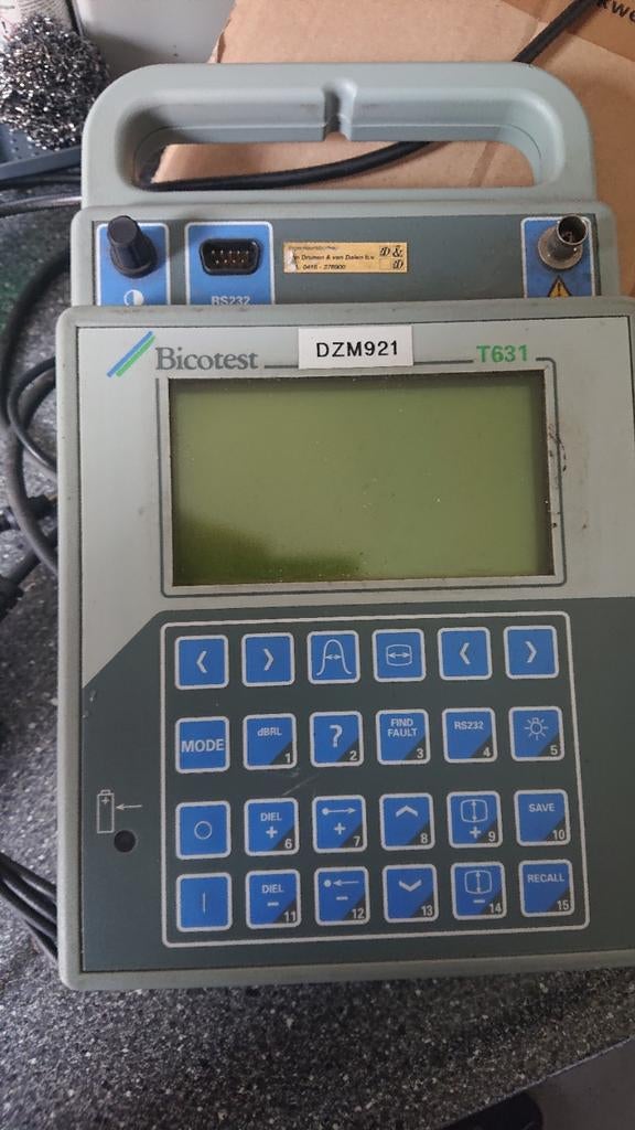 Bicotest T625 kabeltester, Ophalen of Verzenden, Zo goed als nieuw