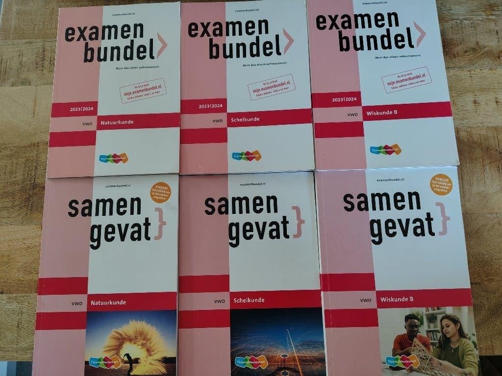 Examenbundels VWO + samengevat, Boeken, Schoolboeken, Ophalen, Gelezen, VWO, ThiemeMeulenhoff