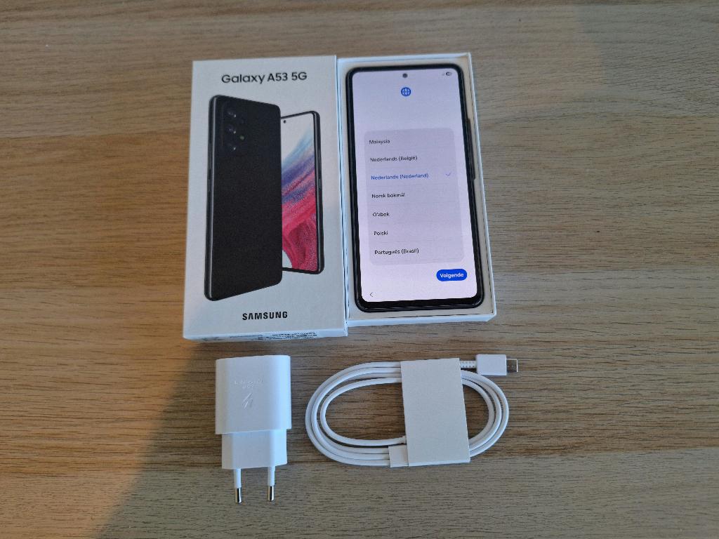 Samsung Galayx A53 5G, Zwart, Touchscreen, Ophalen of Verzenden, Zo goed als nieuw