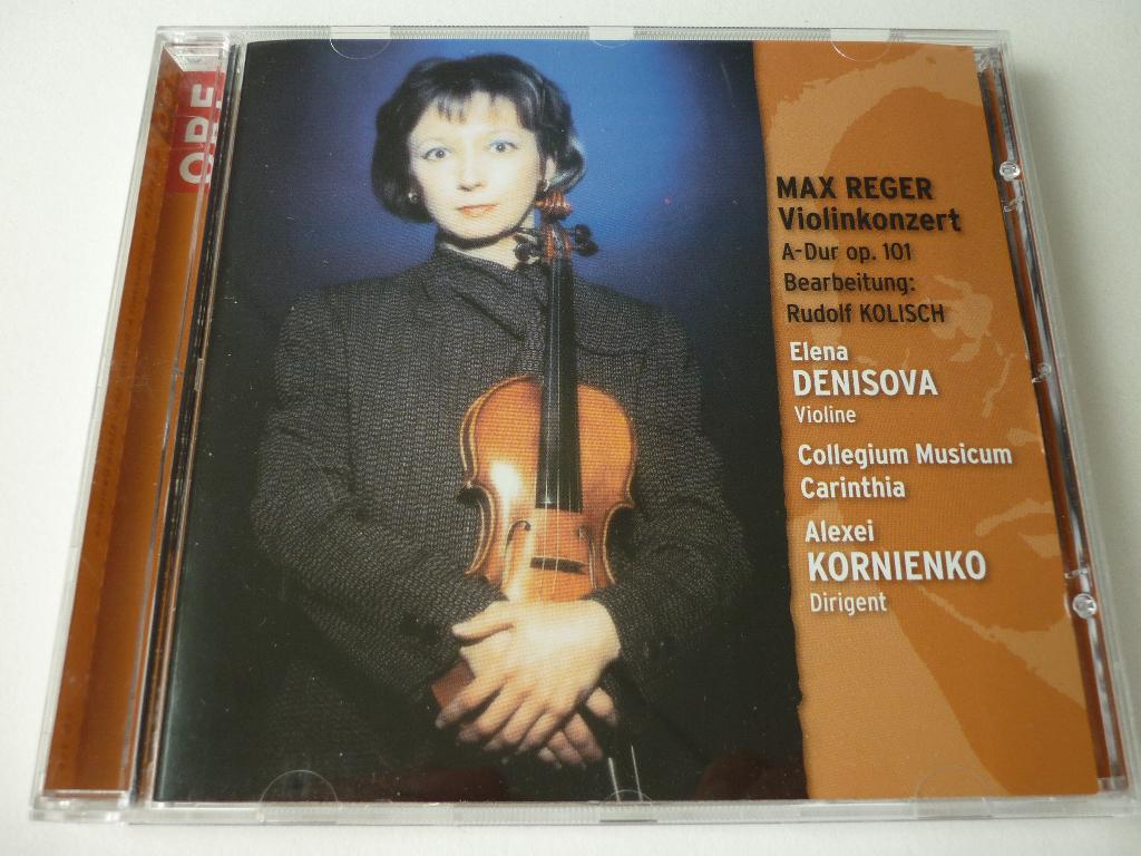 Max Reger / Denisova, Kornienko – Violinkonzert A-dur op.101, Ophalen of Verzenden, Romantiek, Gebruikt, Orkest of Ballet