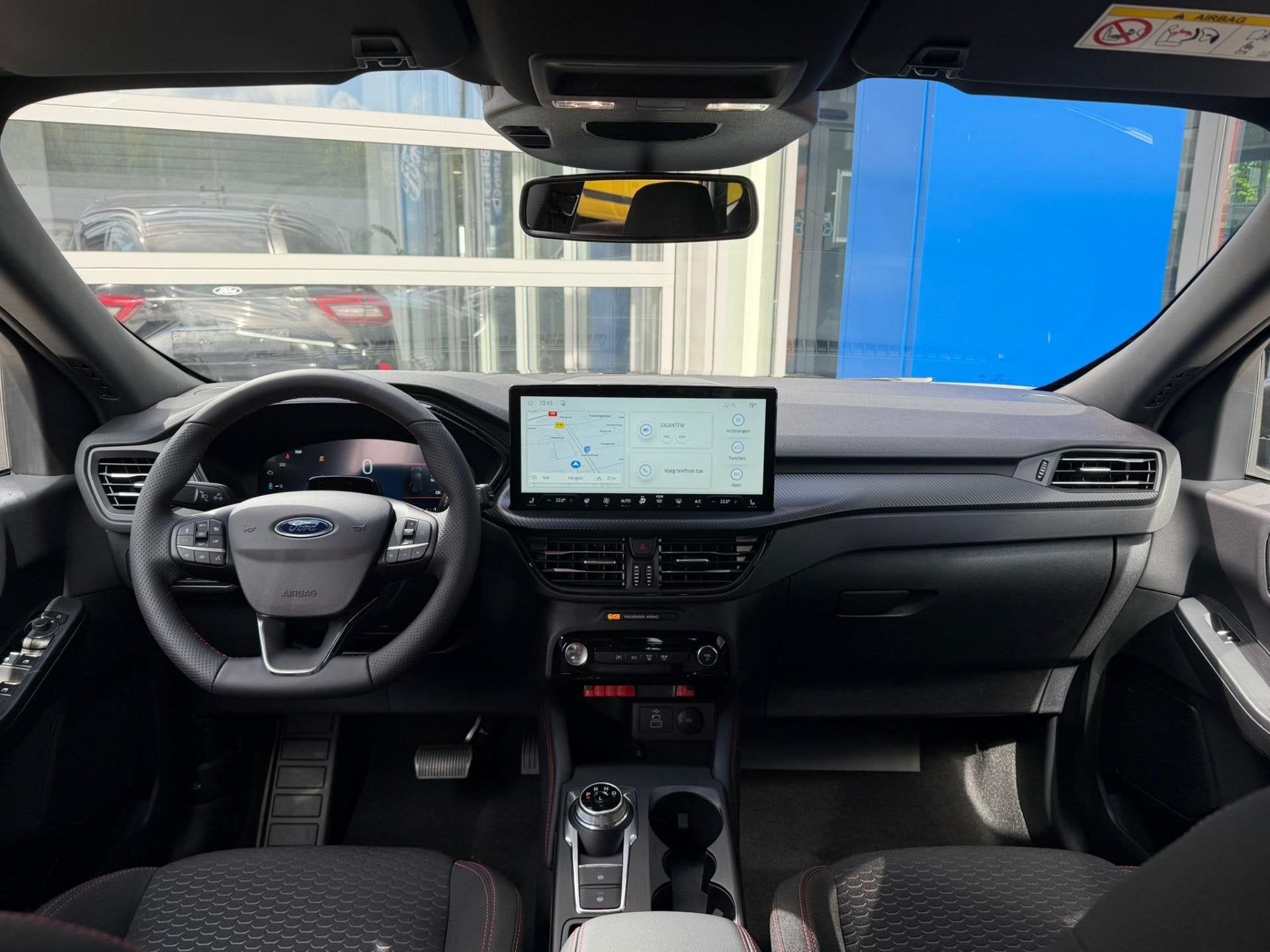 Ford Kuga 2.5 PHEV ST-Line | Trekhaak wegkl. | Driver ass. P, Auto's, 12 maanden, Zwart, 4 cilinders, Lichtsensor
