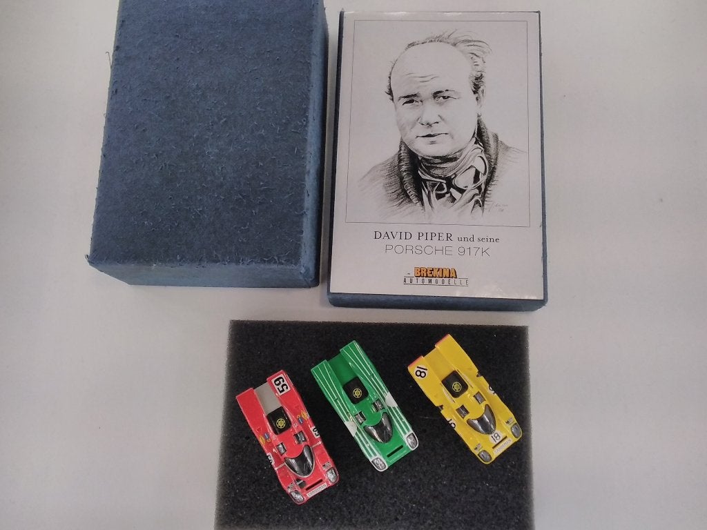 Porsche 917K David Piper set - Brekina Automodelle (HO), Overige merken, Gelijkstroom of Wisselstroom, Overige typen, Ophalen of Verzenden