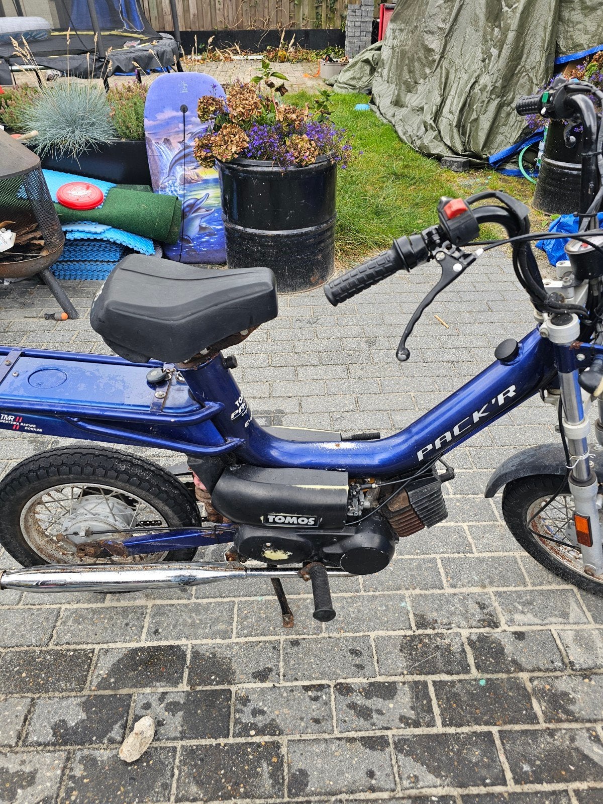 Tomos Pack -R, Fietsen en Brommers, Brommers | Tomos, Ophalen, Gebruikt, Overige modellen, 0 versnellingen