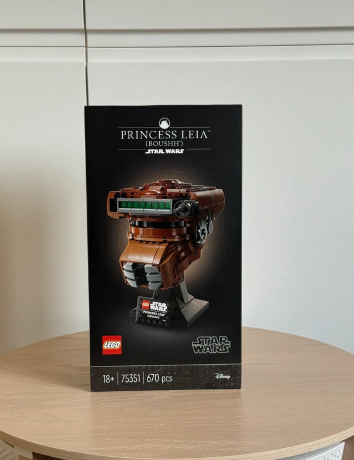 NIEUW Lego 75351 Boushh helmet princess leia helmet prinses, Ophalen of Verzenden, Nieuw