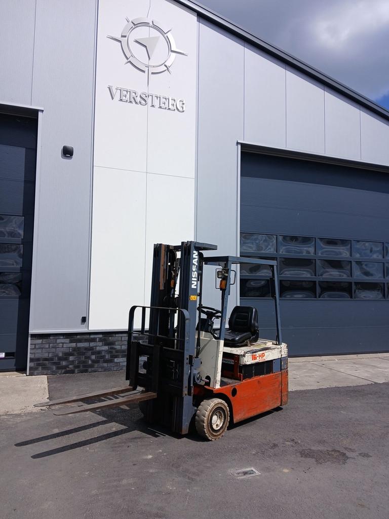 Nissan E15 triplo met sideshift Accu 70%!, Linde, Heftruck, Info@linde-mh.de, 1000 tot 2000 kg