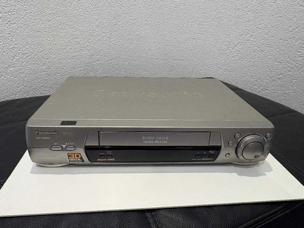 Panasonic NV-HS850 S-VHS Videorecorder, Ophalen, Zo goed als nieuw, VHS-speler of -recorder