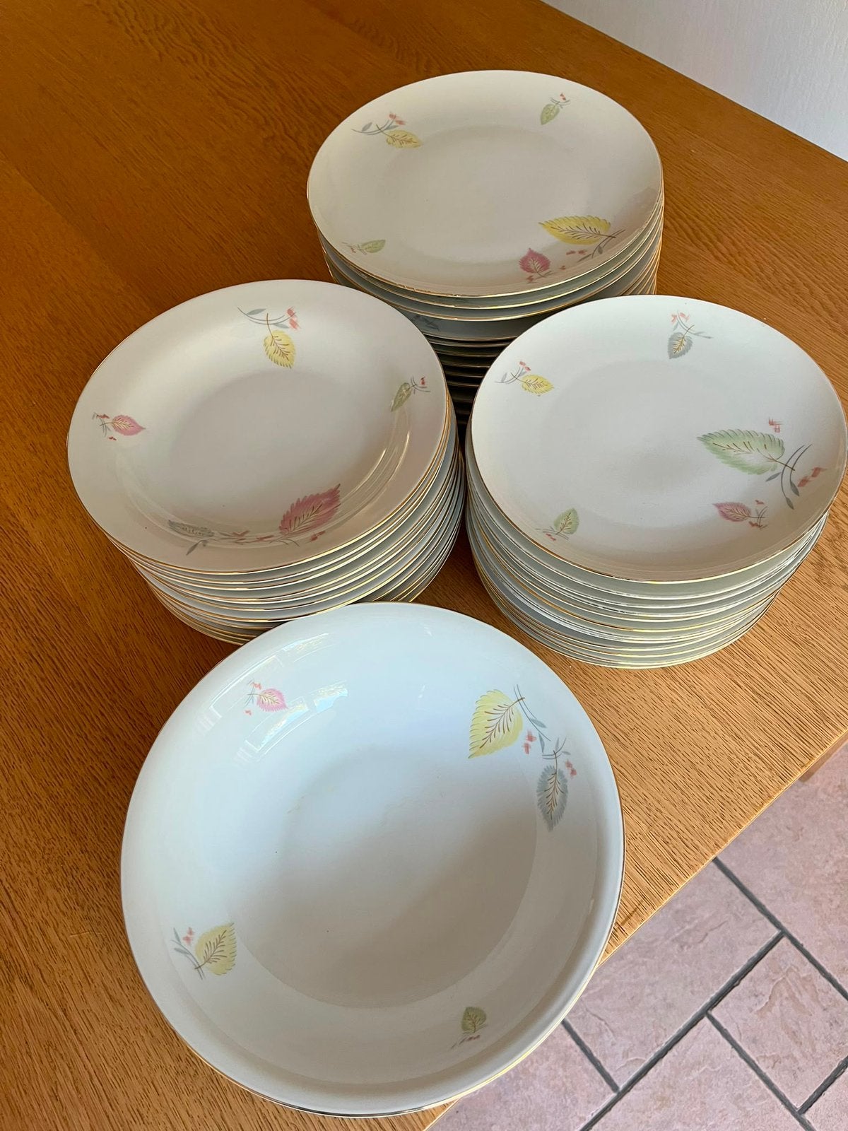 Bavaria borden en kom, Ophalen, Gebruikt, Overige merken, Vintage