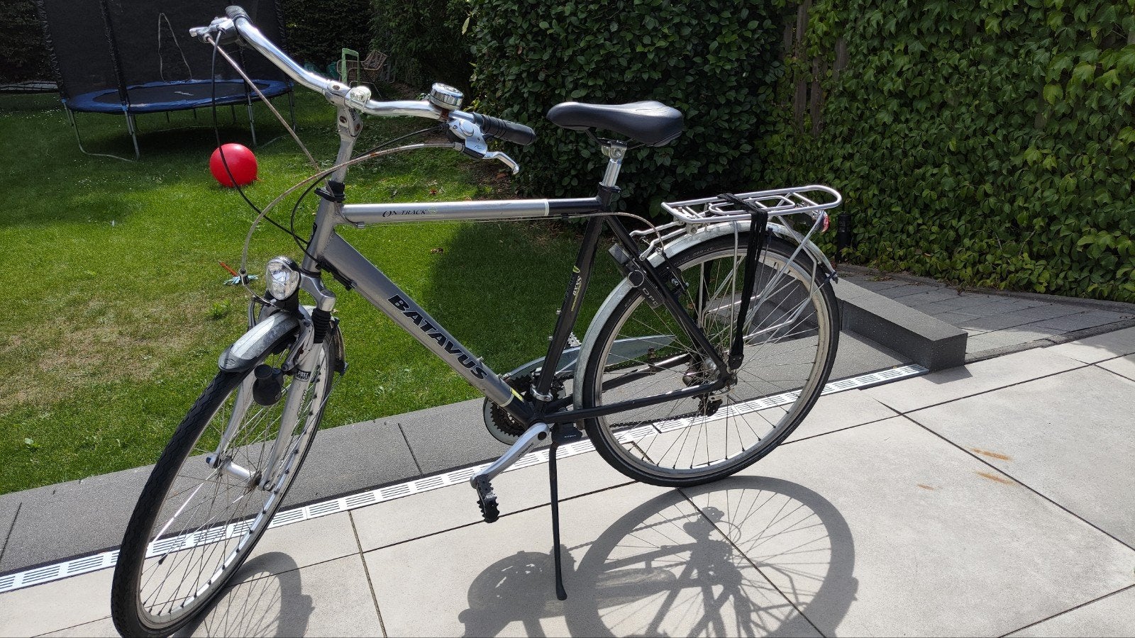 Batavus On Track herenfiets met Versnellingen, Ophalen, Velgrem, Versnellingen, Batavus