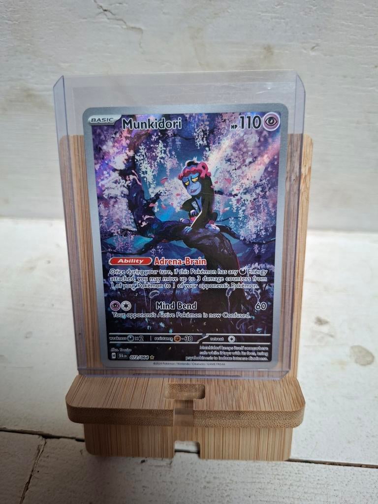 Munkidori 072/064 - Pokémon Kaart, Ophalen of Verzenden, Zo goed als nieuw, Losse kaart, Foil