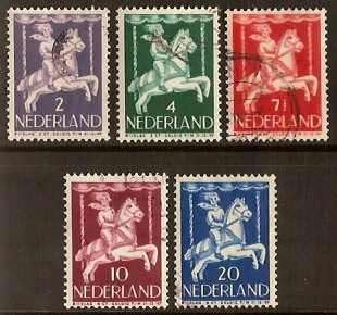 Nederland NVPH nr 469/73 gestempeld Kinderpostzegels 1946, Postzegels en Munten, Postzegels | Nederland, Ophalen of Verzenden