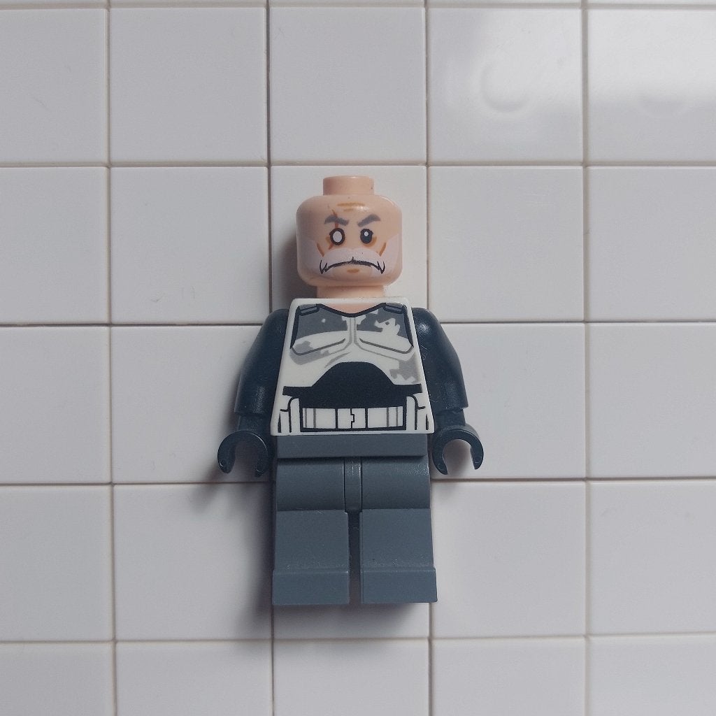 LEGO Star Wars Minifig - Commander Wolffe - sw0750, Ophalen of Verzenden, Zo goed als nieuw