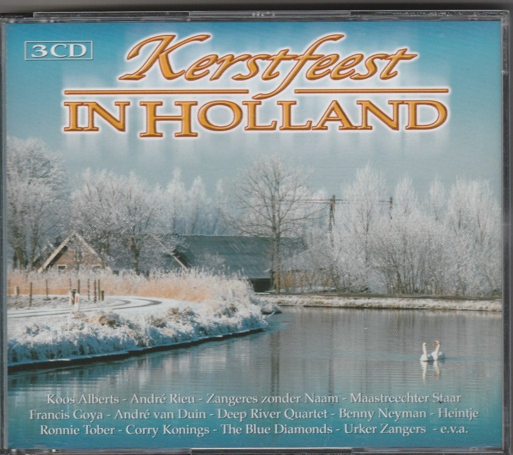 Cd 255 - kerstfeest in holland. Zo goed als nieuwe 3cd-box, Ophalen of Verzenden, Zo goed als nieuw, Nederlandstalig