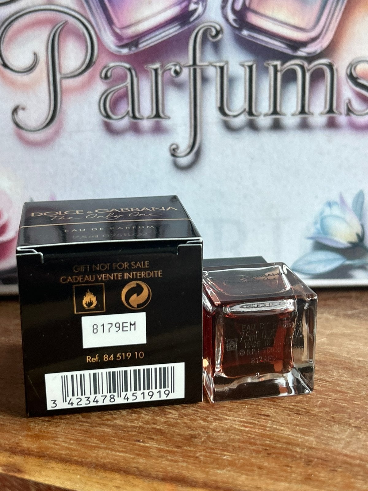 D&G - the only one miniatuur 7,5ml edp, Ophalen of Verzenden, Nieuw
