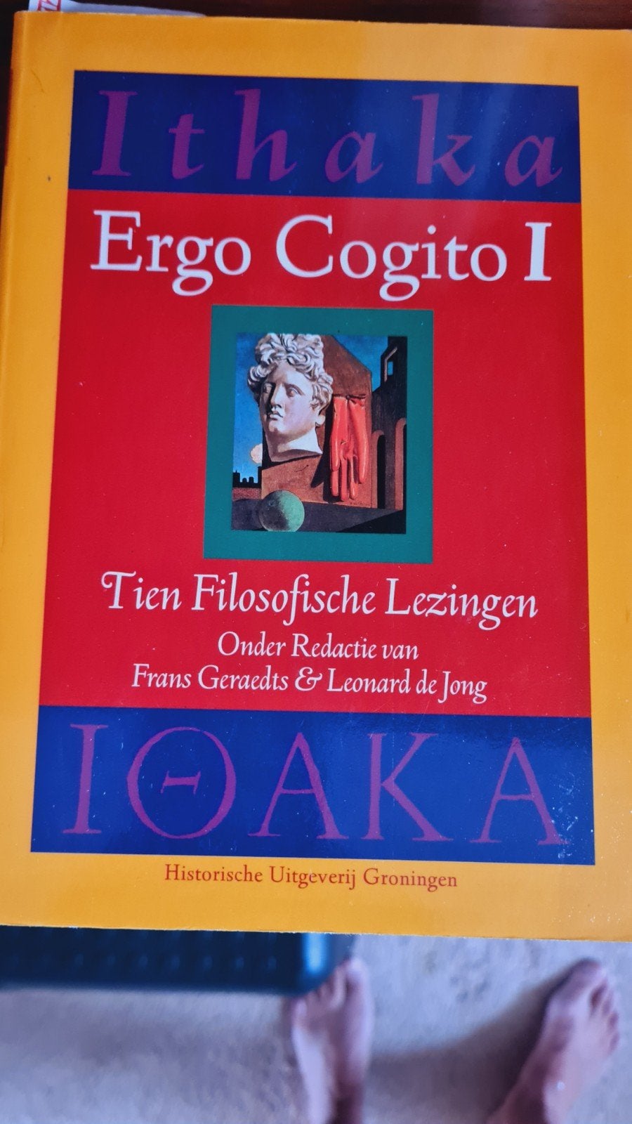 5x Ithaka Ergo Cogito Filosofie Boeken - Complete Serie, Boeken, Ophalen of Verzenden, Gelezen, Wijsbegeerte of Ethiek, Frans Geraedts & Leonard de Jong (redactie)