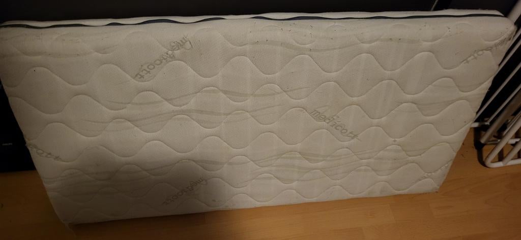 Peuter/baby matras 60 x 120, Ophalen, Zo goed als nieuw, Minder dan 140 cm, Matras