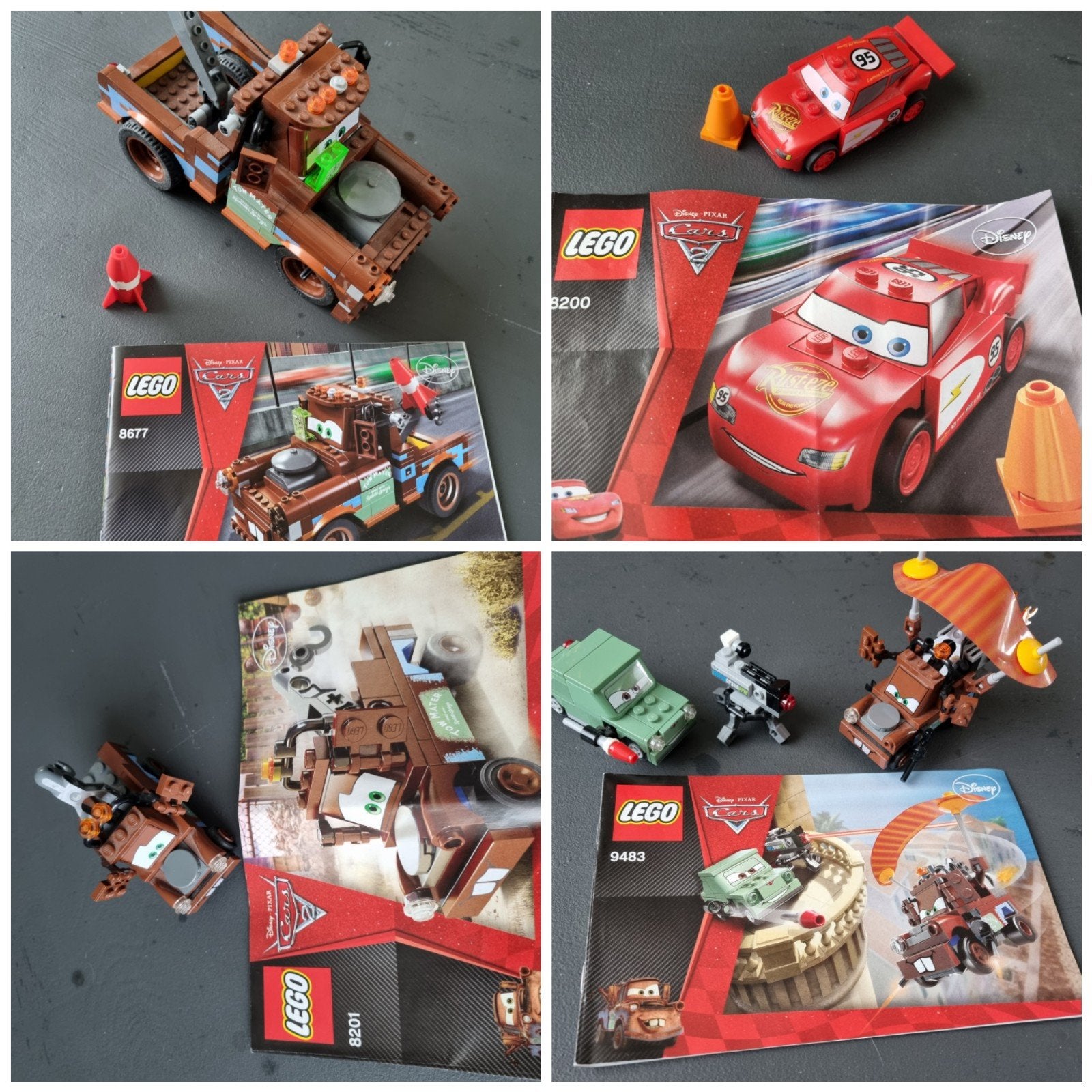 LEGO Cars sets - Diverse modellen met instructieboekjes, Gebruikt, Lego, Inclusief instructies, Ophalen of Verzenden