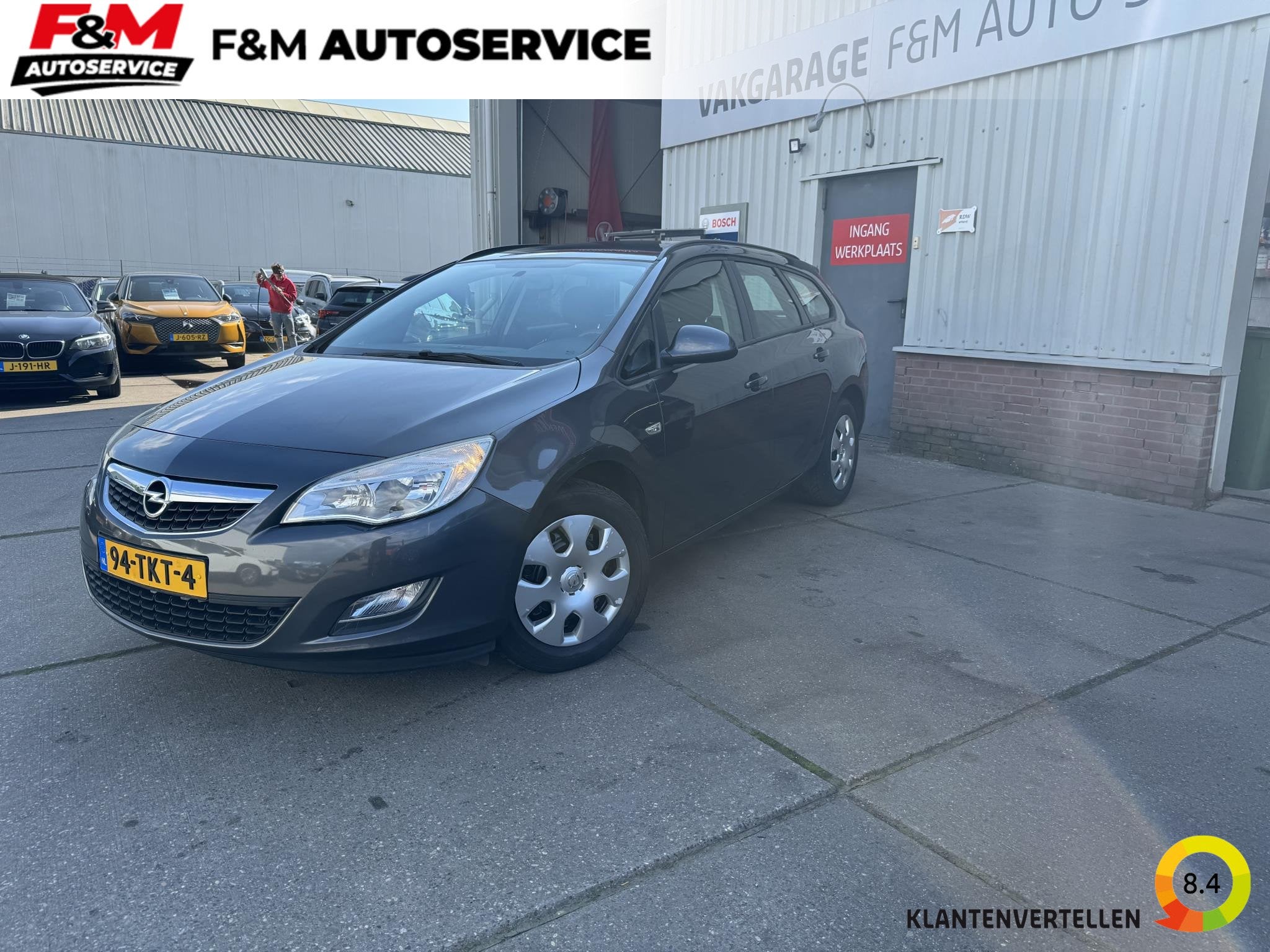 Opel Astra Sports Tourer 1.4 Business Edition airco, cruise,, Auto's, Opel, Euro 5, Gebruikt, 4 cilinders, Origineel Nederlands