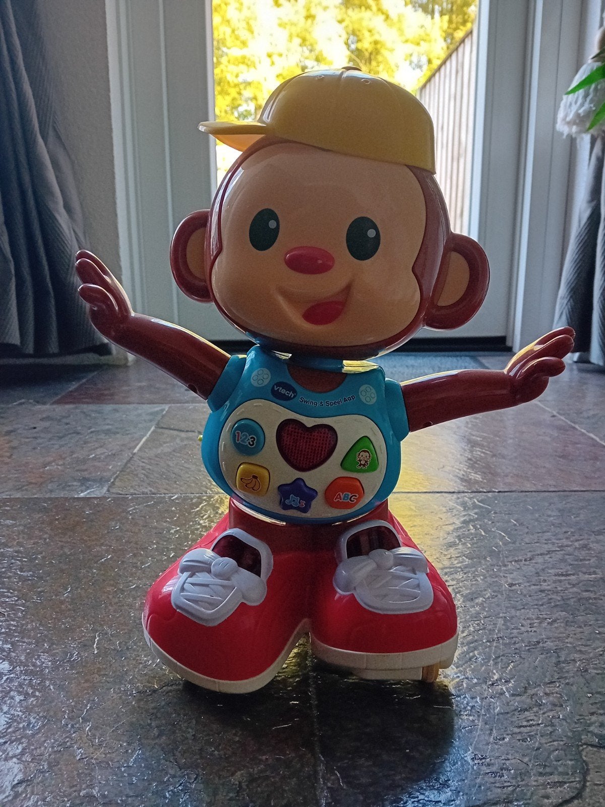 VTech Swing & Speel Aapje - Interactief Speelgoed, Ophalen, Zo goed als nieuw, Overige typen, Met licht