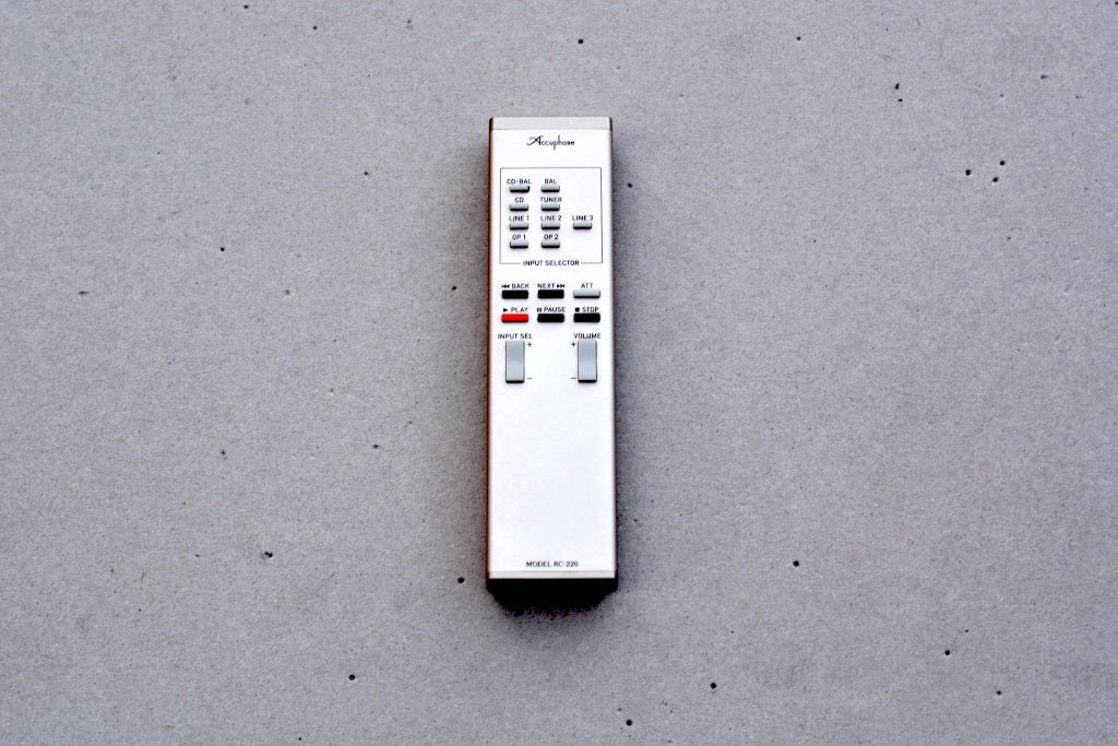 Accuphase Model RC-220 afstandsbediening, Ophalen of Verzenden, Zo goed als nieuw