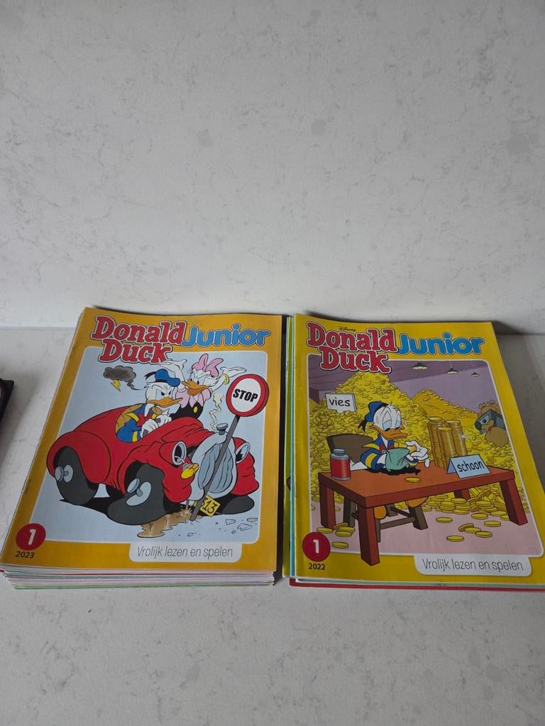 47x Donald Duck junior, Complete serie of reeks, Ophalen of Verzenden, Zo goed als nieuw