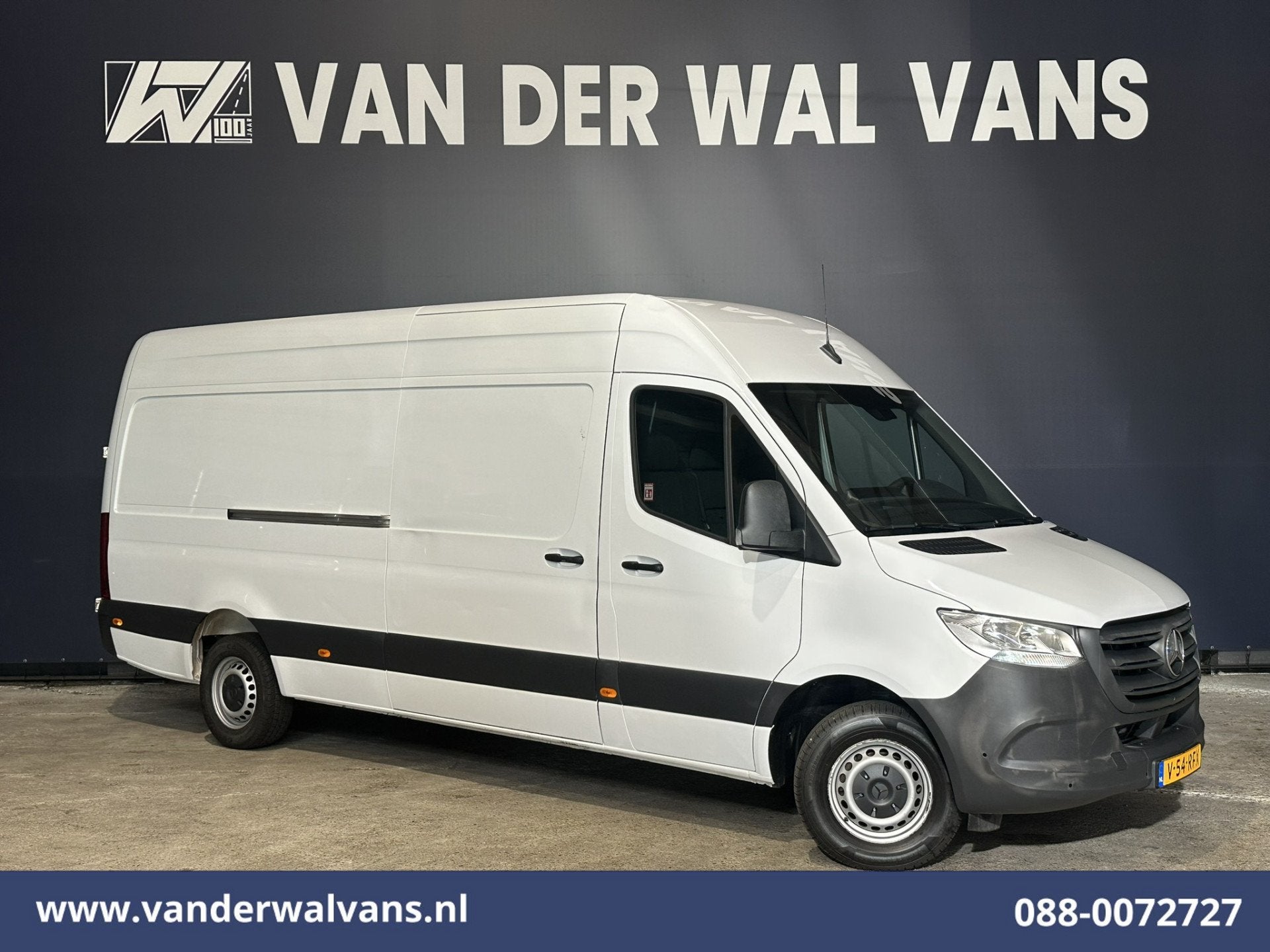 Mercedes-Benz Sprinter 314 CDI 143pk L3H2 Euro6 Airco | Came, Dealer onderhouden, Gebruikt, 2000 kg, Wit