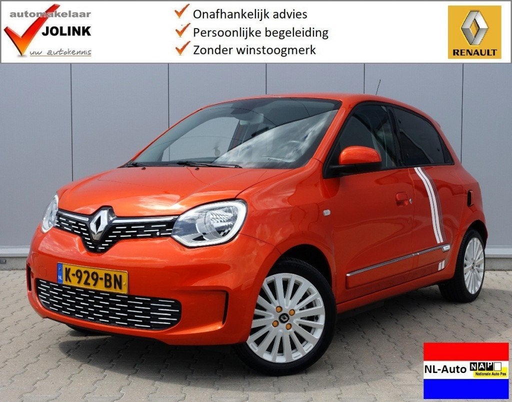 Renault TWINGO Z.E. R80 Serie Limitee Vibes I NL-Auto I SOH, Auto's, Renault, Overige kleuren, Met garantie (alle), 190 km, Autotrust