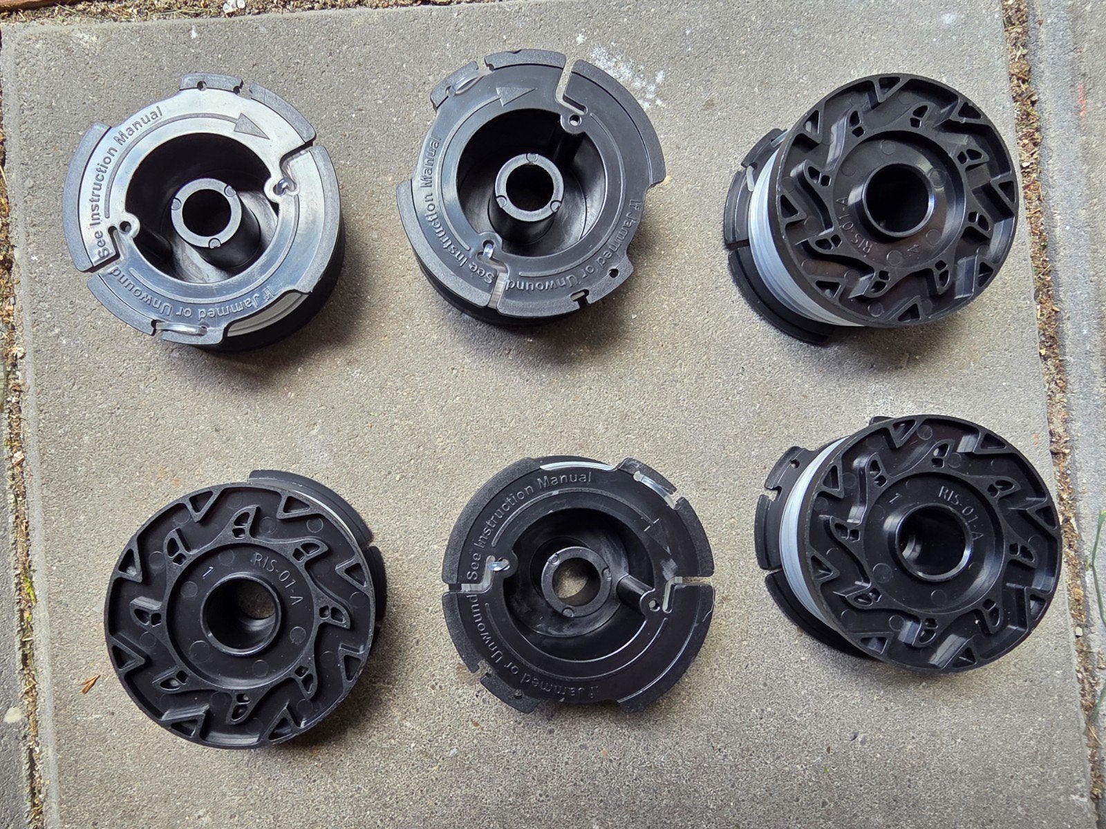 Set van 6 spoelen voor grastrimmer Black & Decker, Tuin en Terras, Grastrimmers, Ophalen of Verzenden, Nieuw, Elektrisch, Black & Decker