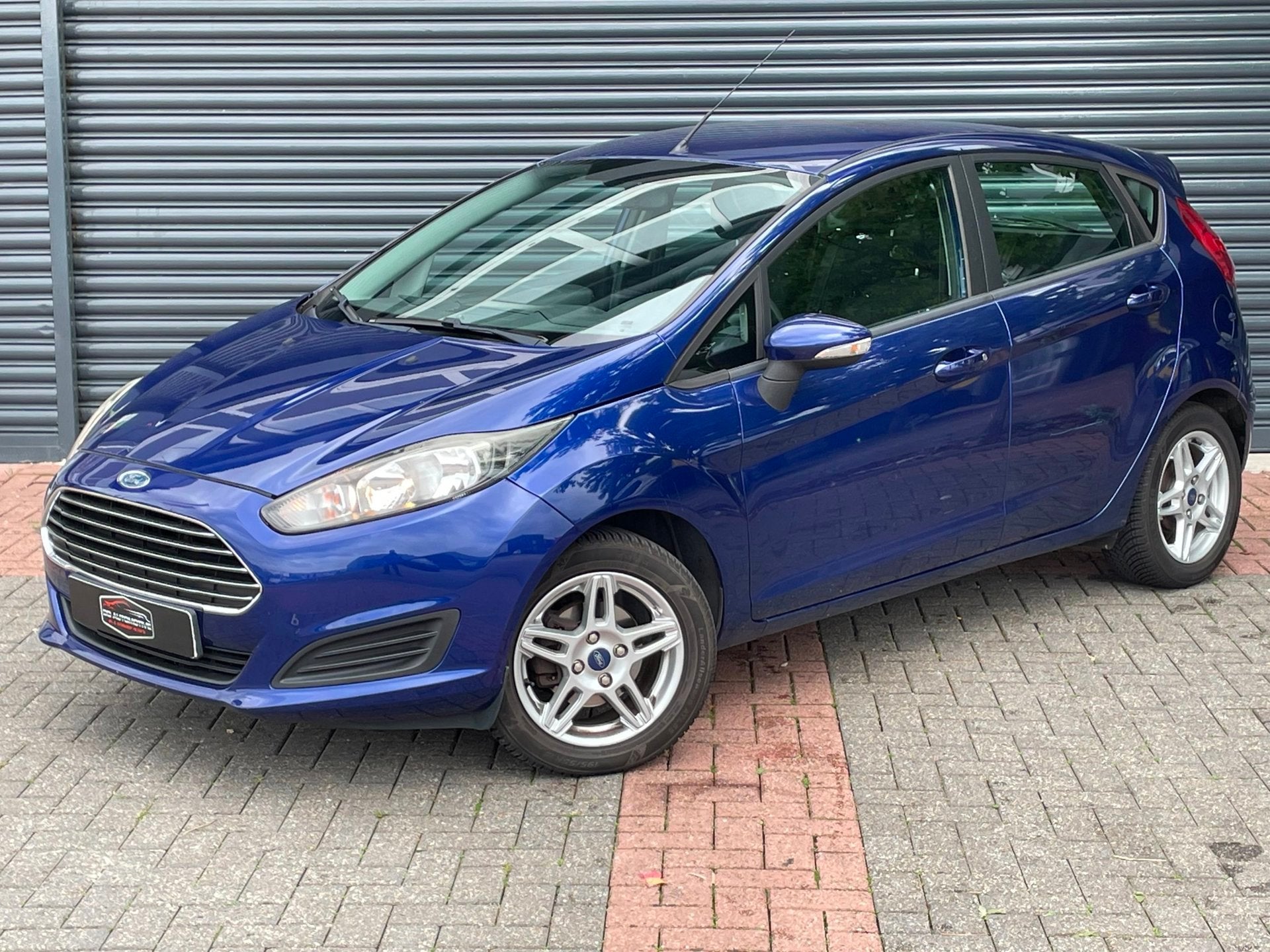 Ford Fiesta 1.0 Style Airco | Elektr ramen | Bluetooth | Nav, Euro 5, Stof, 525 kg, Blauw