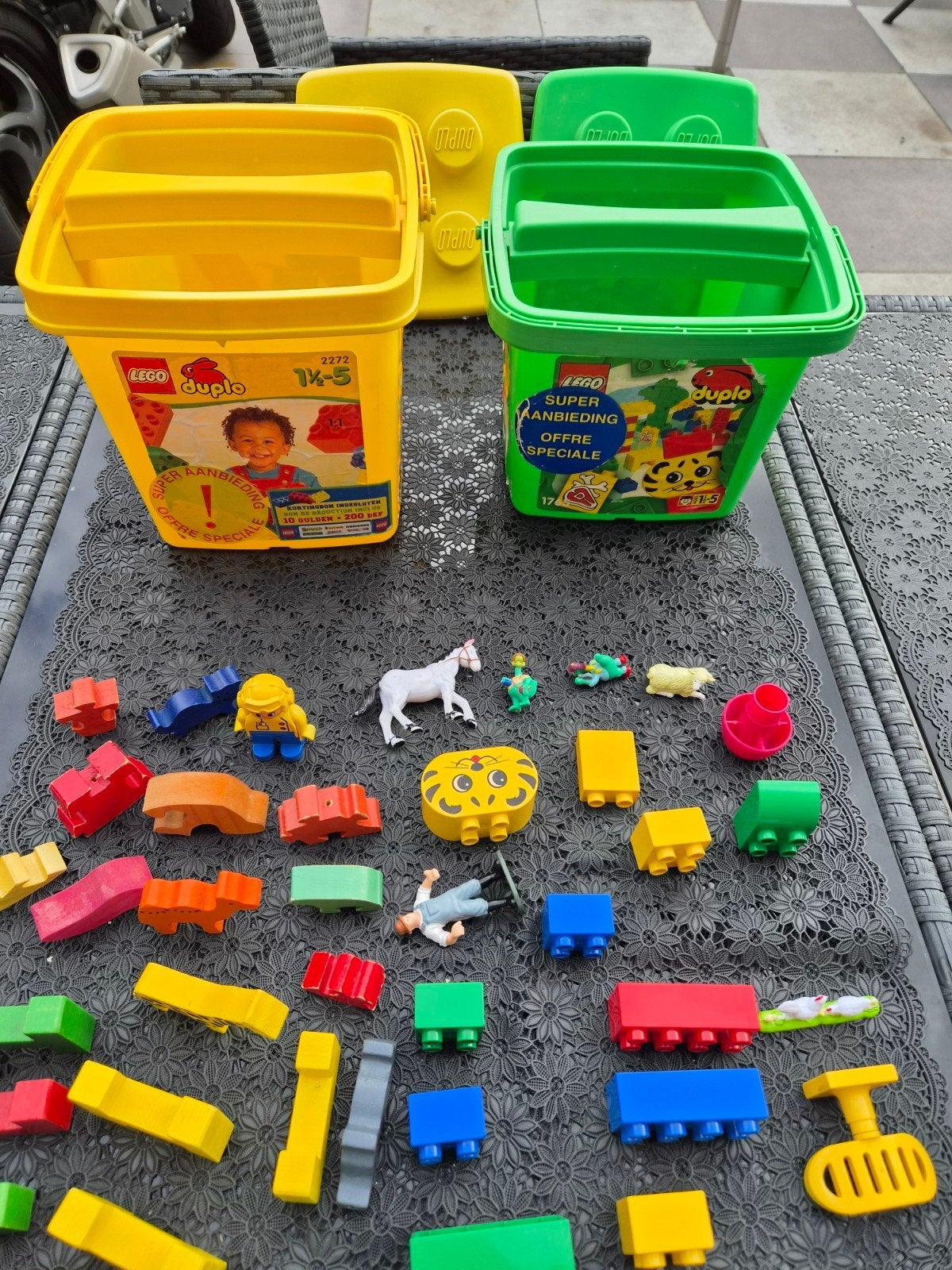 Lego duplo, Ophalen, Gebruikt, Overige merken