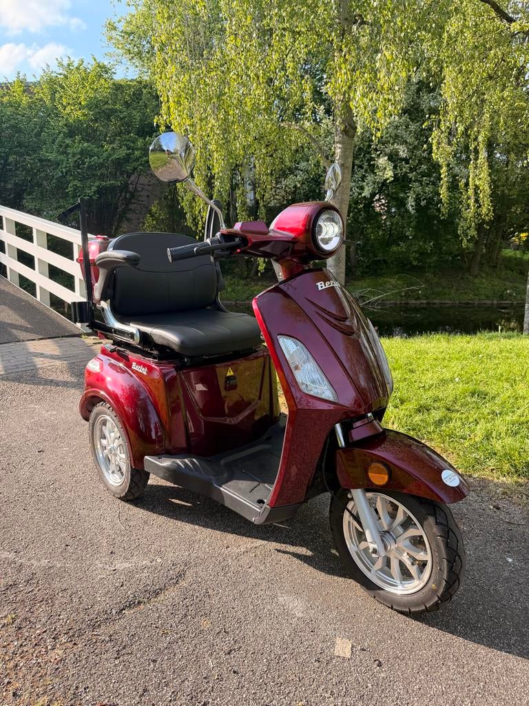 Berini Tres scootmobiel 25 km/u | 1233 kilometer!, Diversen, Gebruikt, Ophalen, Overige merken, 16 km/u of meer