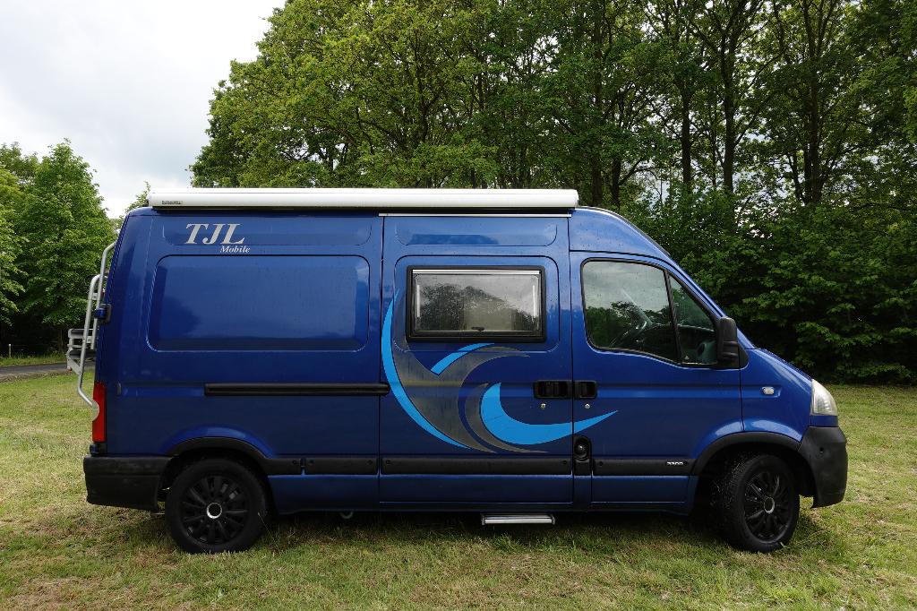Stoere Opel buscamper, met voortent en APK 4 juli 2027!, Overige merken, Buscamper of Camperbus, Tot en met 2, Treinzit