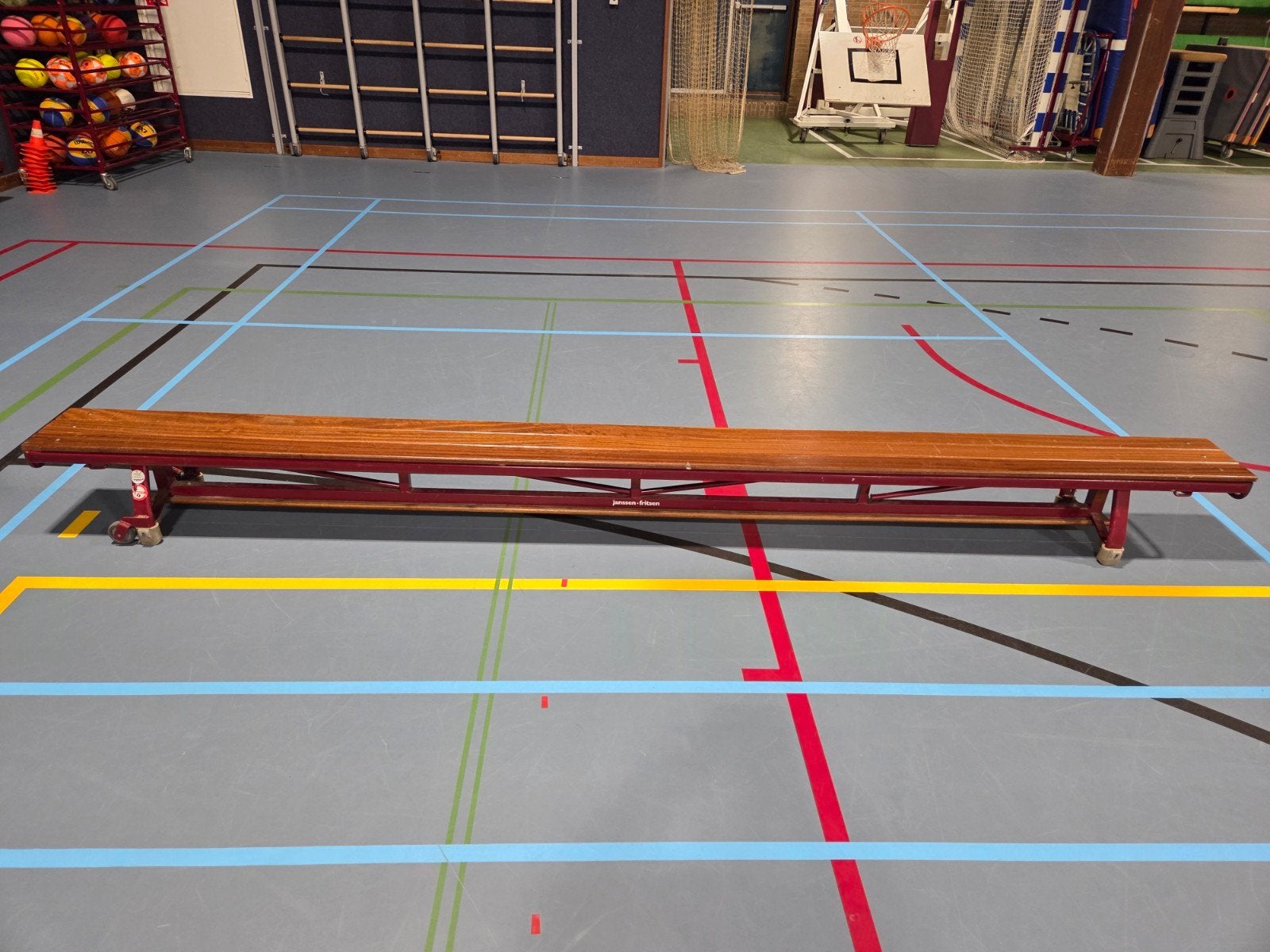 Janssen-Fritsen Gymbank - Gebruikt met lichte schade, Ophalen, Gebruikt