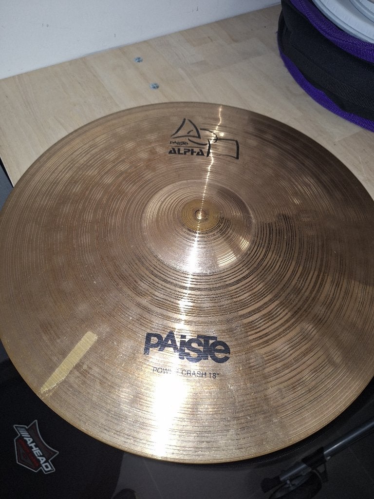 Paiste alpha crash "18, Ophalen, Zo goed als nieuw, Overige merken