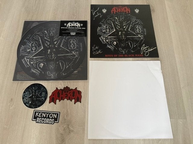 Acheron - Rites Of The Black Mass Lim. Picture Disc, LP, Death metal, Ophalen of Verzenden, Zo goed als nieuw