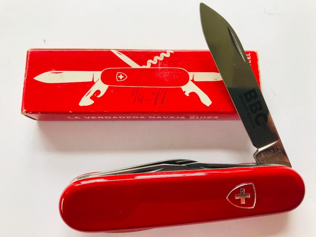 ELINOX 1977 old Box INOXDABLE Swiss Army knife NEW IN BOX, Ophalen of Verzenden, Nieuw