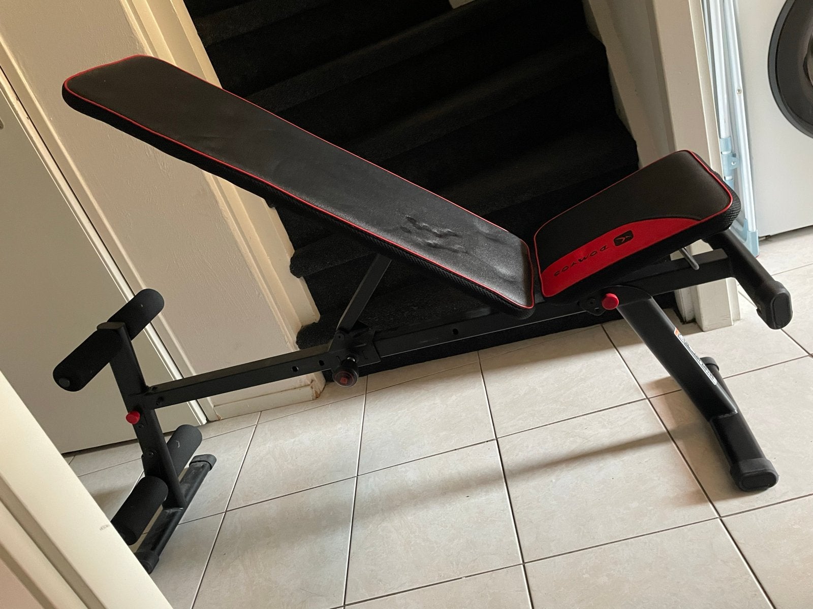 Domyos Bench 500 - Verstelbare Fitnessbank, Ophalen, Armen, Gebruikt, Overige typen