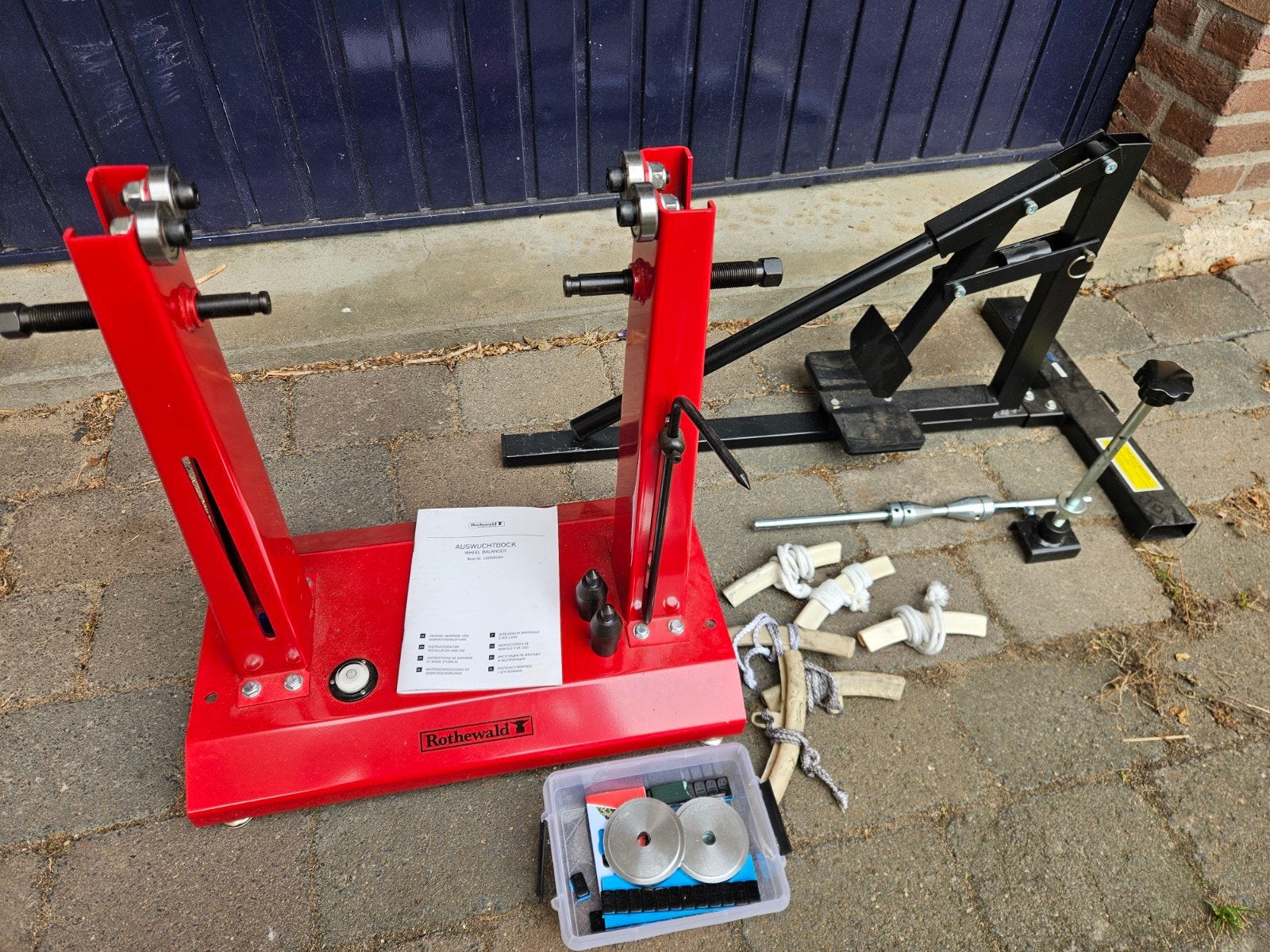 Alles om je motorbanden te wisselen - complete set, Ophalen