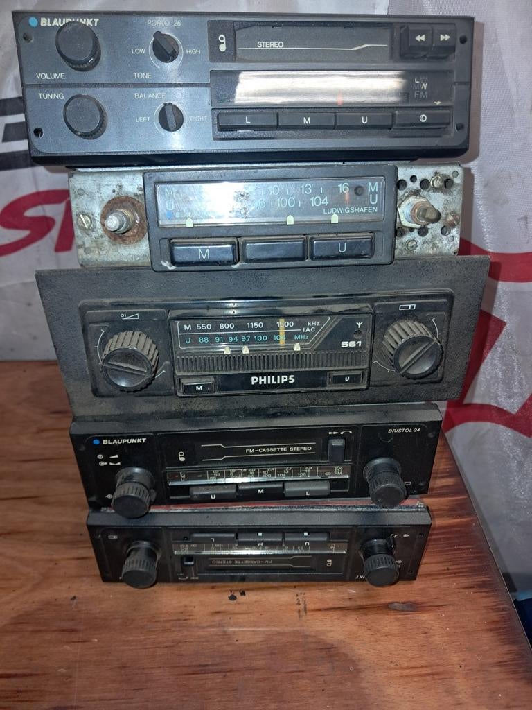 Oldtimer autoradio's, Auto diversen, Autoradio's, Ophalen of Verzenden