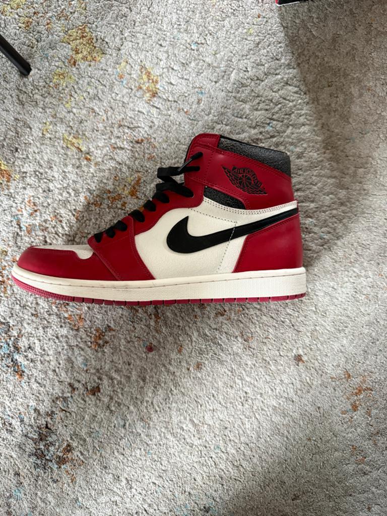 Nike Air Jordan 1 Retro High OG Chicago, Kleding | Heren, Schoenen, Ophalen of Verzenden, Zo goed als nieuw, Overige kleuren, Sneakers of Gympen