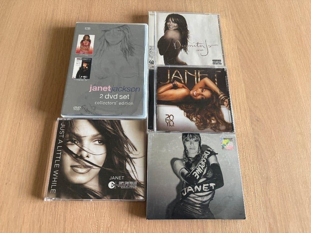 Janet Jackson Pakket CD / 2-DVD - Single - Tour, Ophalen of Verzenden, Zo goed als nieuw
