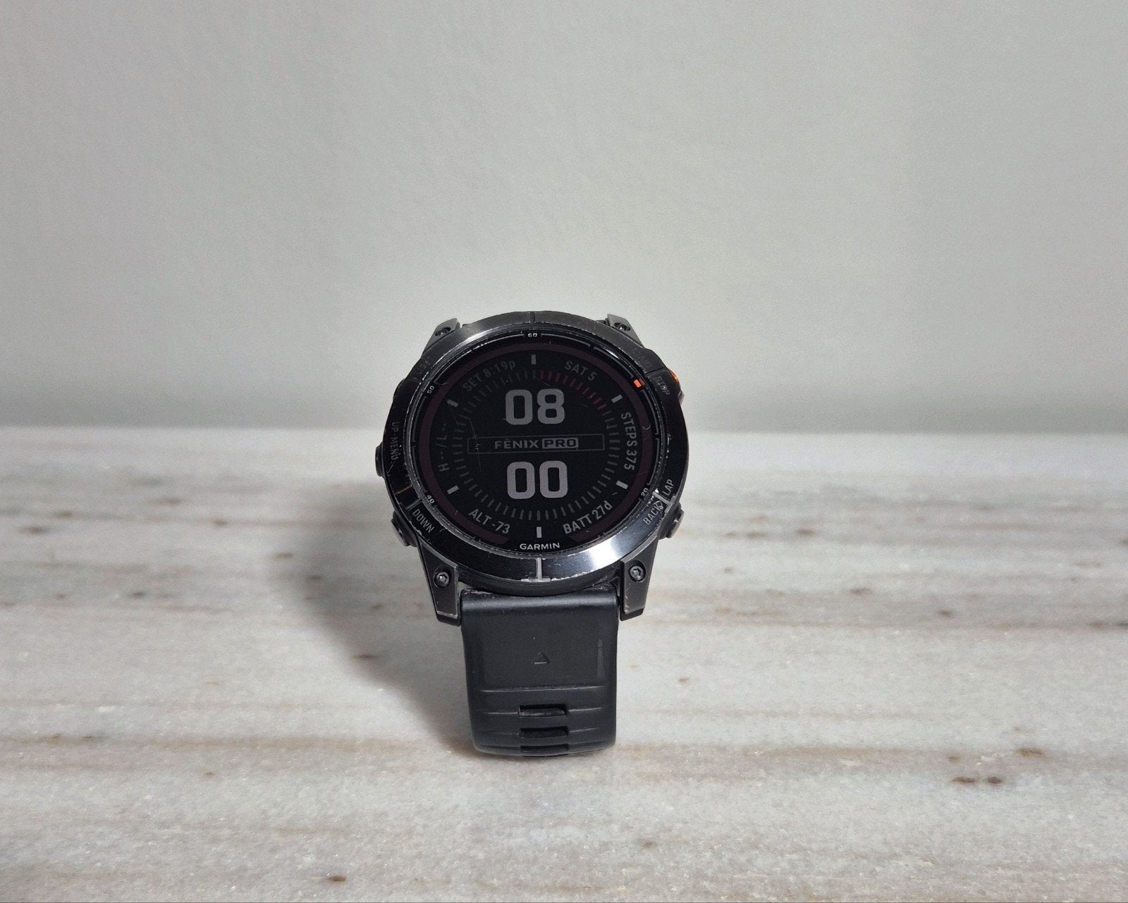 Garmin Fenix 7X Pro Solar - In goede staat!, Ophalen of Verzenden, Zo goed als nieuw, Waterdicht, Hoogte