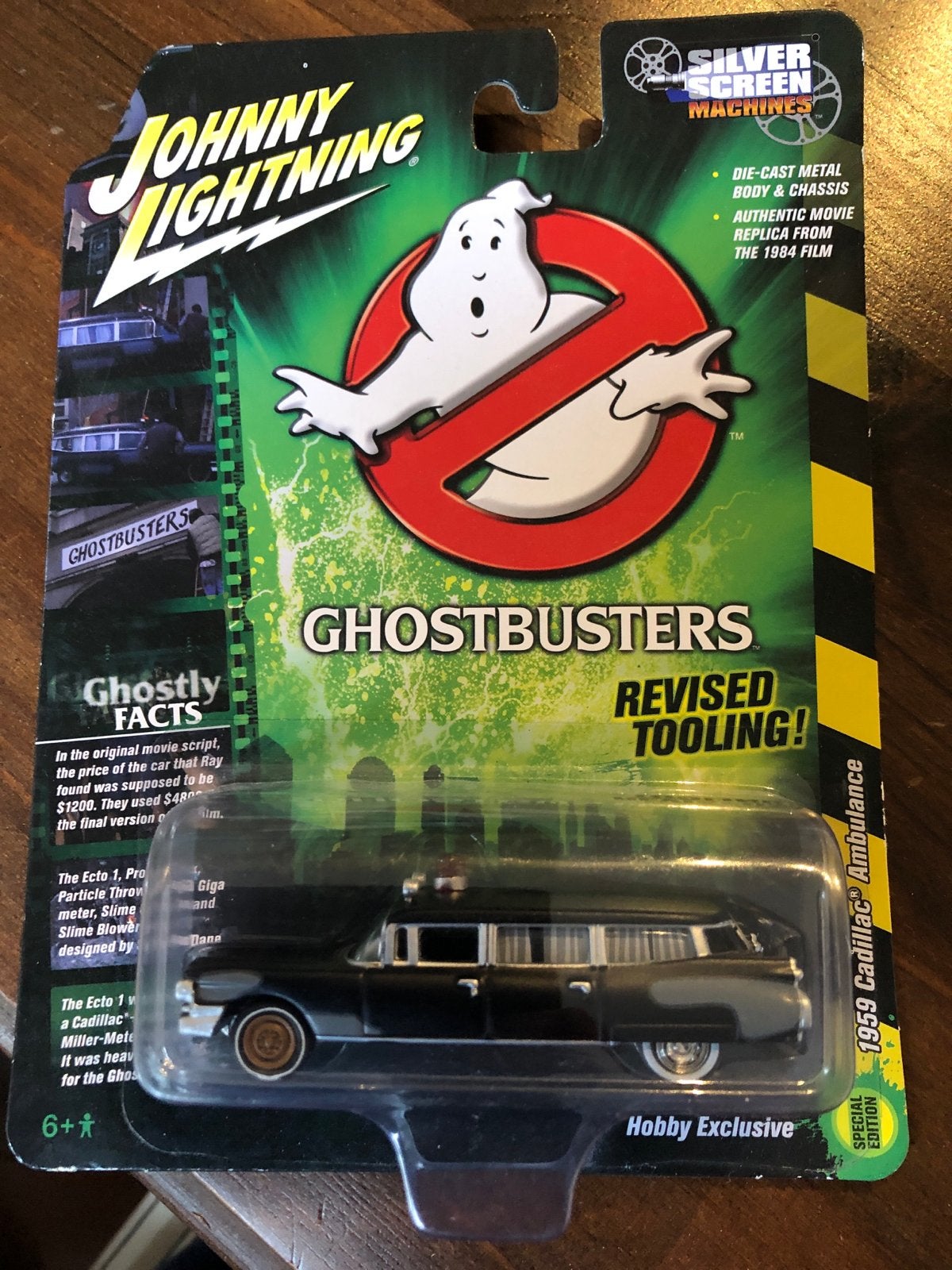 Johnny Lightning Ghostbusters Ecto-1 Cadillac Ambulance, Verzamelen, Ophalen, Nieuw, Auto's