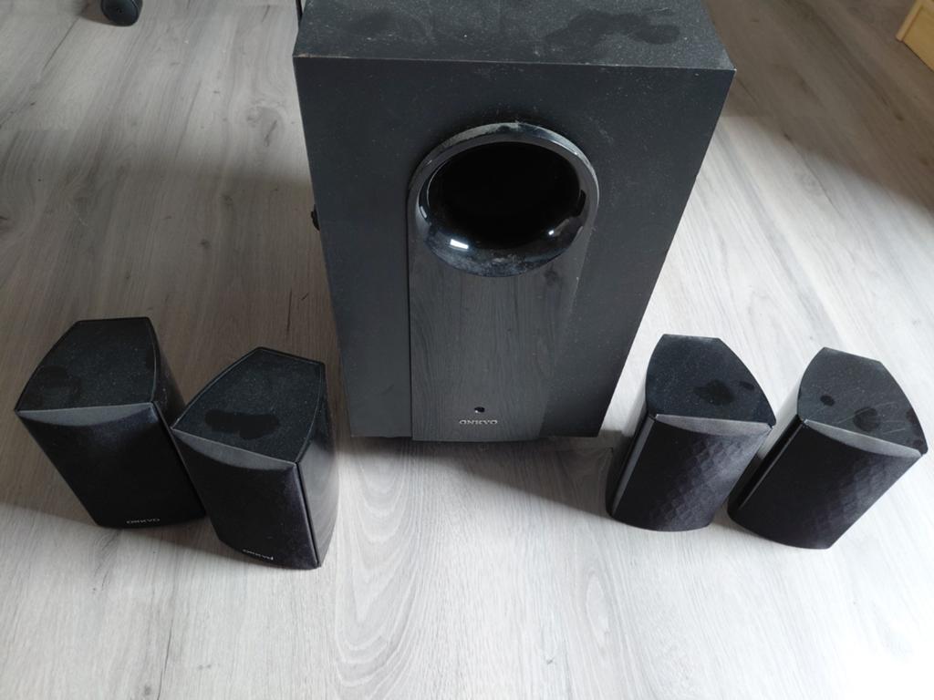 Onkyo Surround Set met Actieve Subwoofer, 70 watt of meer, Overige spelers, Ophalen, Overige merken