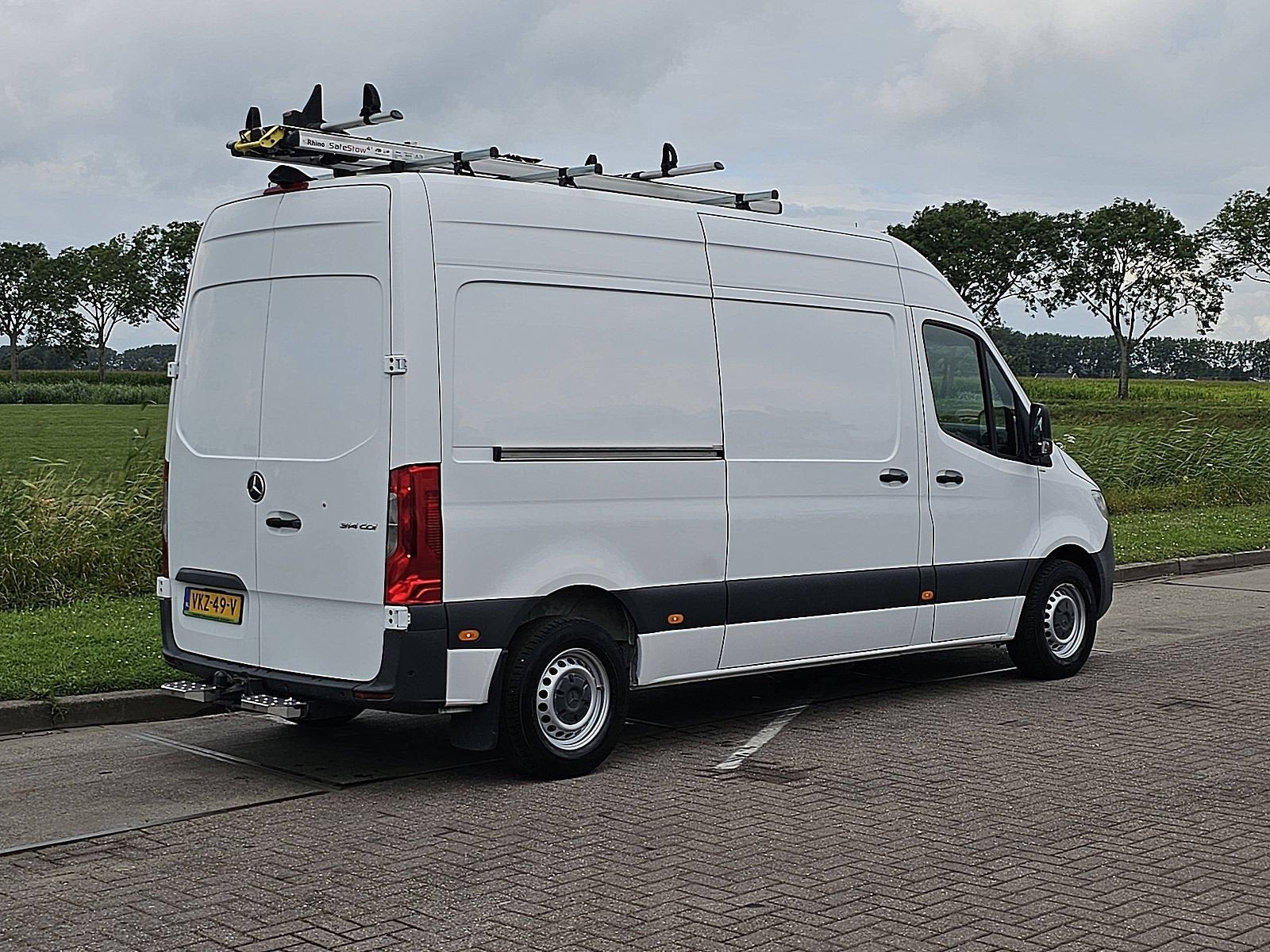 MERCEDES-BENZ SPRINTER 314 ac automaat euro6, Auto's, Automaat, Gebruikt, Euro 6, Wit