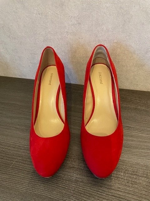 Rode High Heels Pumps, Ophalen, Pumps, Zo goed als nieuw, Rood